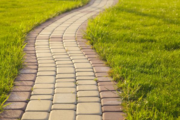 Sidewalk Brick Repair in Ponte Vedra Beach