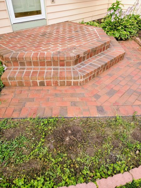 Brick Stoop Repair in Ponte Vedra Beach