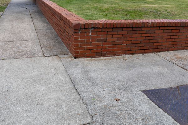 Brick Retaining Wall Repair in Ponte Vedra Beach