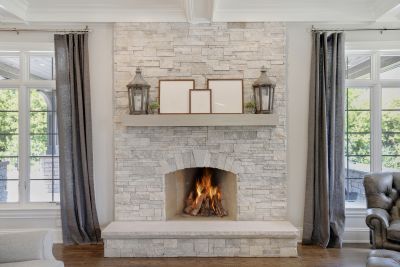 Brick Fireplace Design